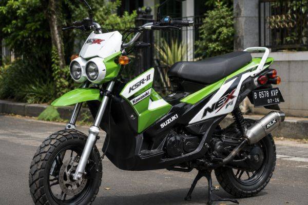 modifikasi-suzuki-nex-fi-kawasaki-ksr-ii