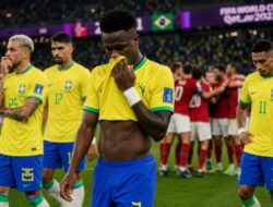 Tersingkir di 16 Besar Piala Dunia 2026, Vinicius Junior Minta Maaf ke Seluruh Suporter Brasil